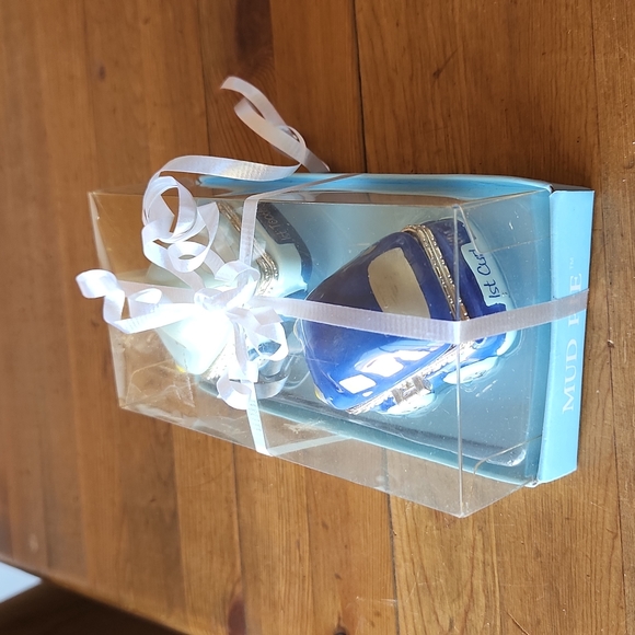 Mud Pie Baby Little Prince Car Treasure Boxes New in Box! - Picture 3 of 4